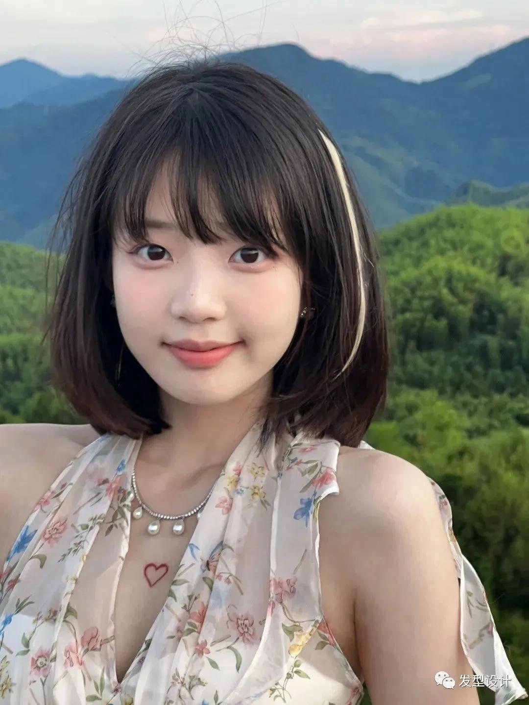 短发推荐大圆脸利落,2021圆脸大脸最火短发