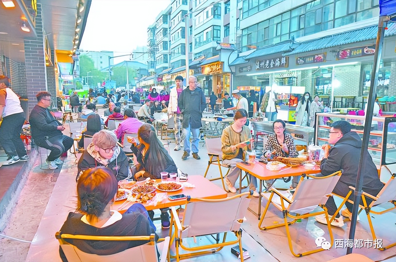 打卡西宁夜市里的烟火气,西宁夜市真实原声视频