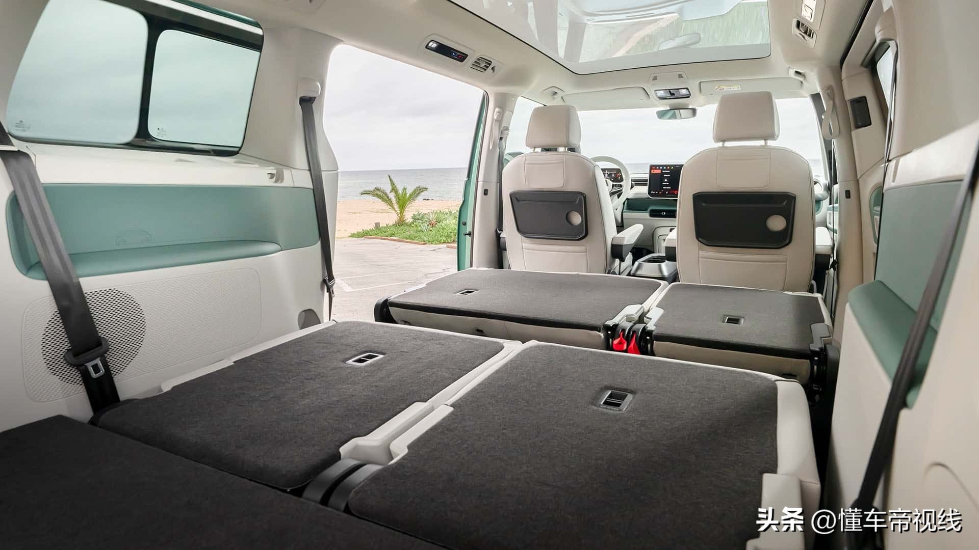 大众id.buzz长轴版谍照曝光,大众id.buzz燃油版