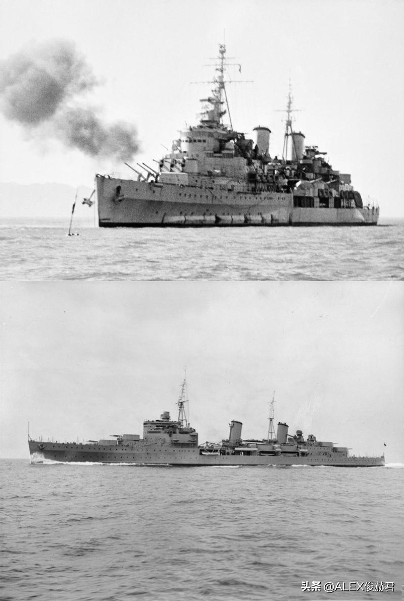 各型战列舰对比,巡洋舰和战列舰哪个更厉害