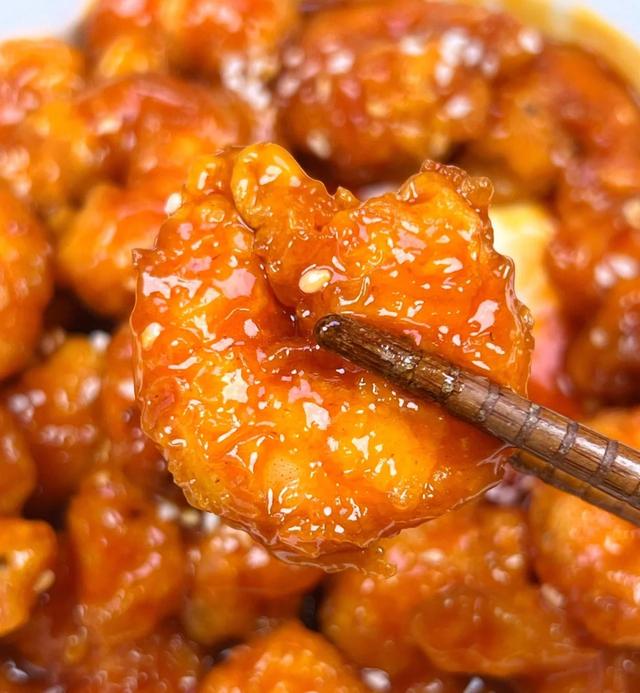 蒜蓉虾仁椒盐虾仁糖醋虾仁,糖醋浇汁虾仁的正确做法