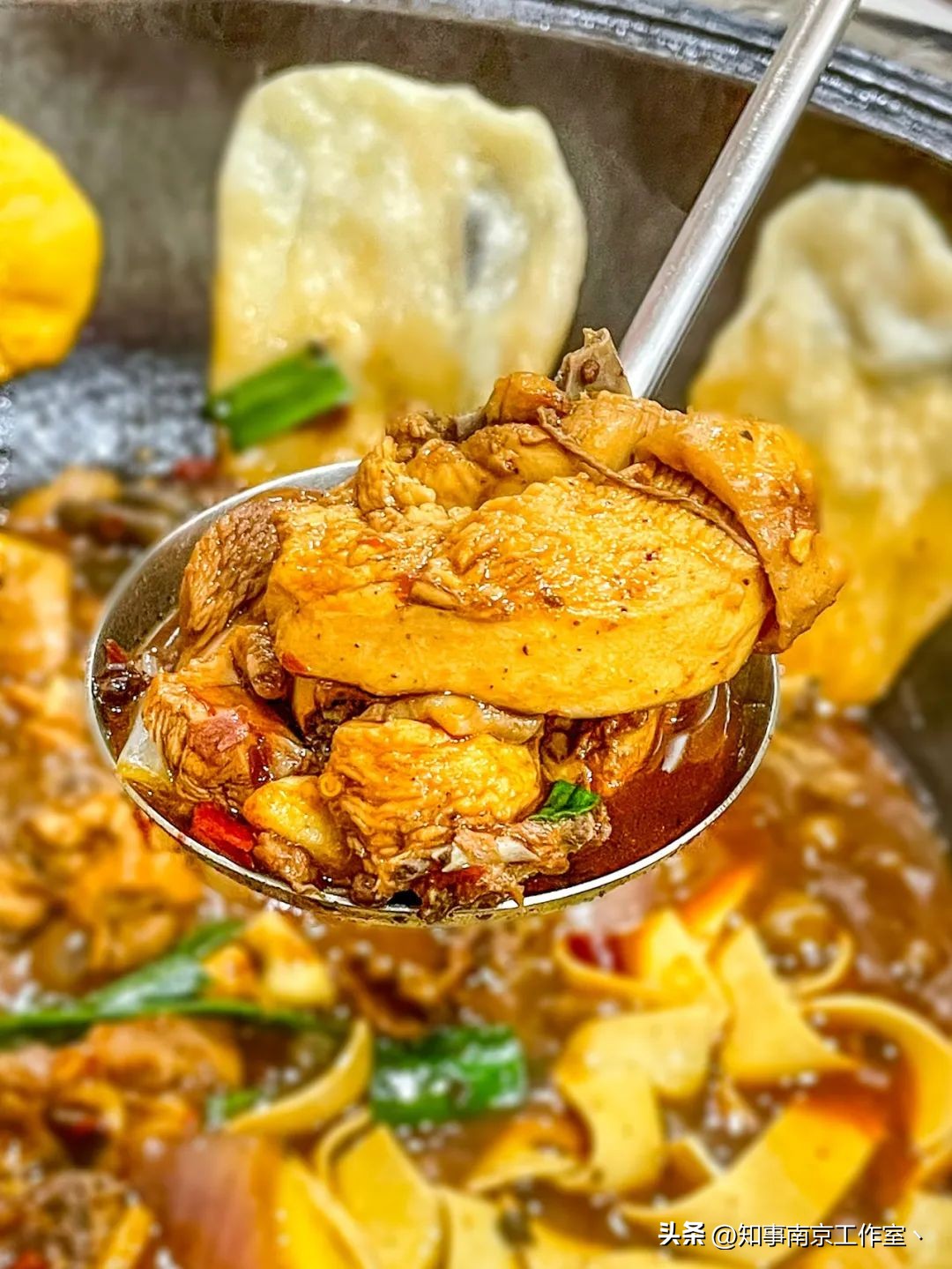 南京新街口明瓦廊美食皮肚面,南京明瓦廊美食推荐必吃