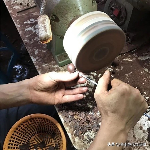 黄花梨手串是怎样制作的,108颗海南黄花梨手串的制作过程
