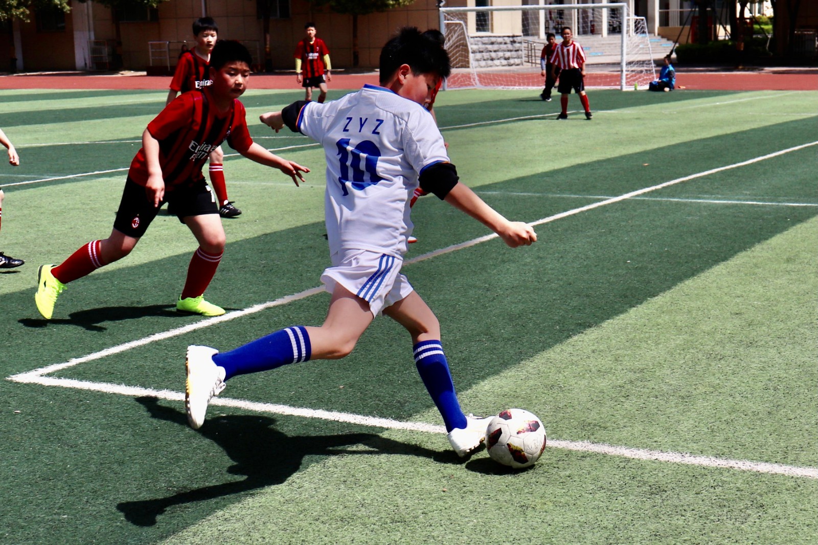 江苏省泗洪县人民路小学足球比赛,绿茵逐梦小学生校园足球联赛