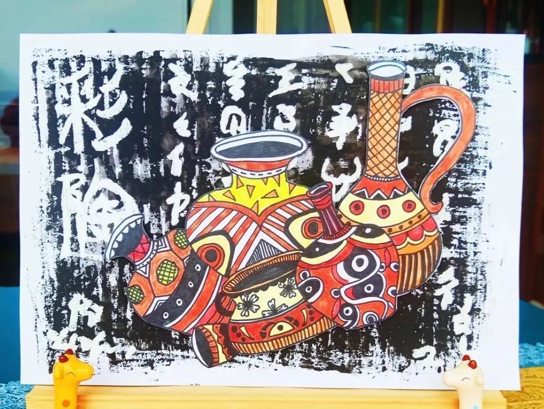 6岁儿童画创意画图片,儿童画元旦创意画图片