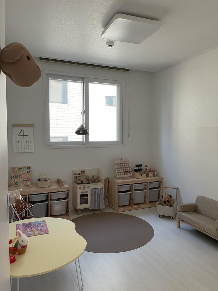 韩国开放式装修,韩国家庭式装修