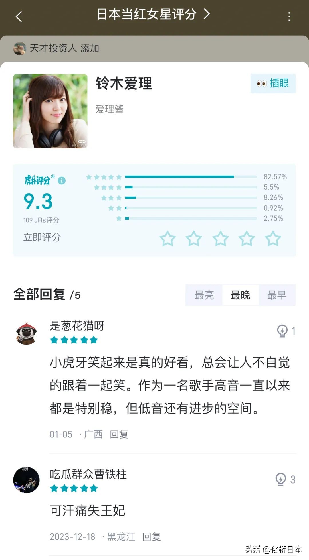 日本宅男喜爱的女明星,虎扑女明星颜值排行