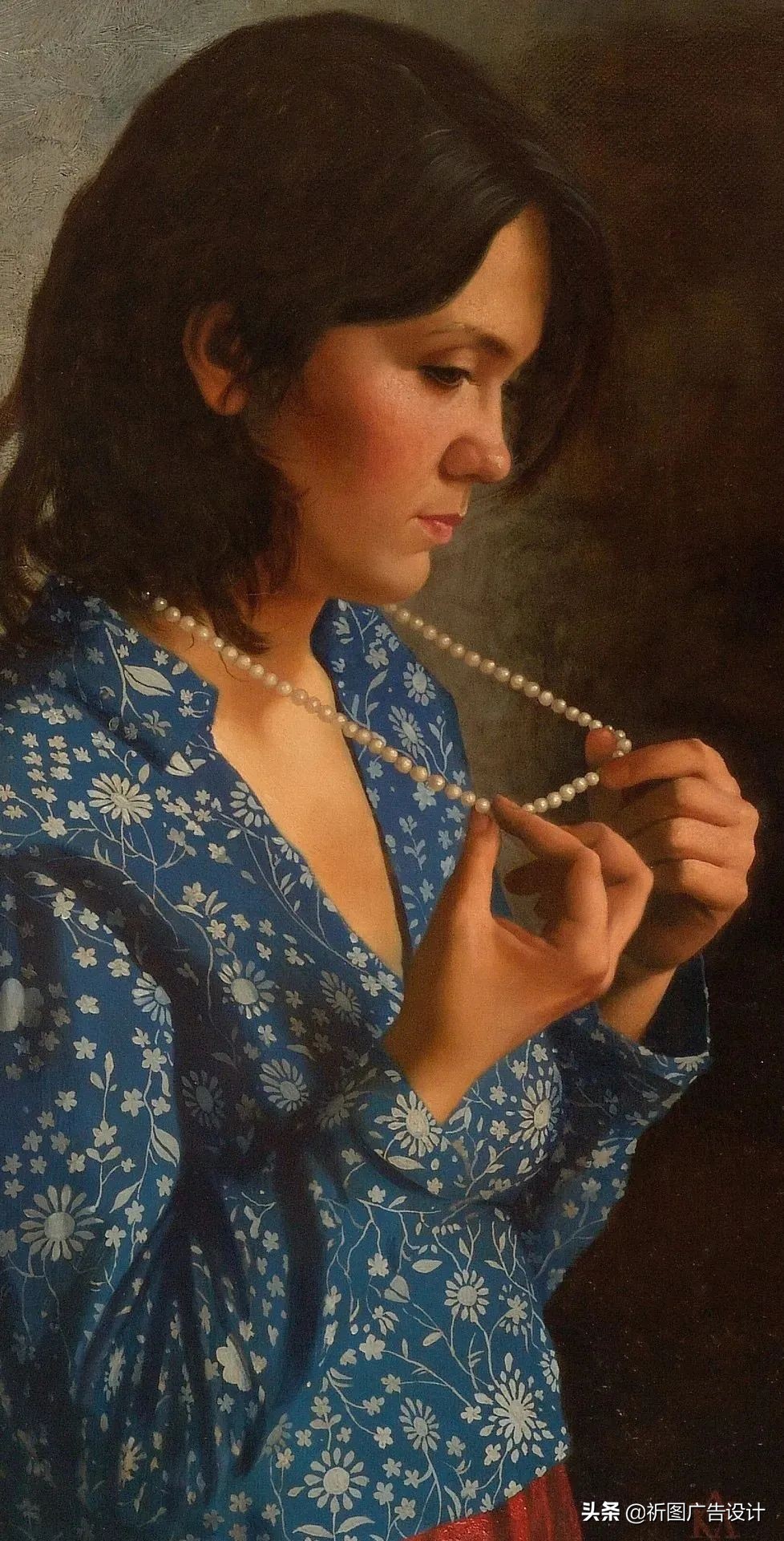 俄罗斯画家笔下的少女,俄罗斯油画人物写真