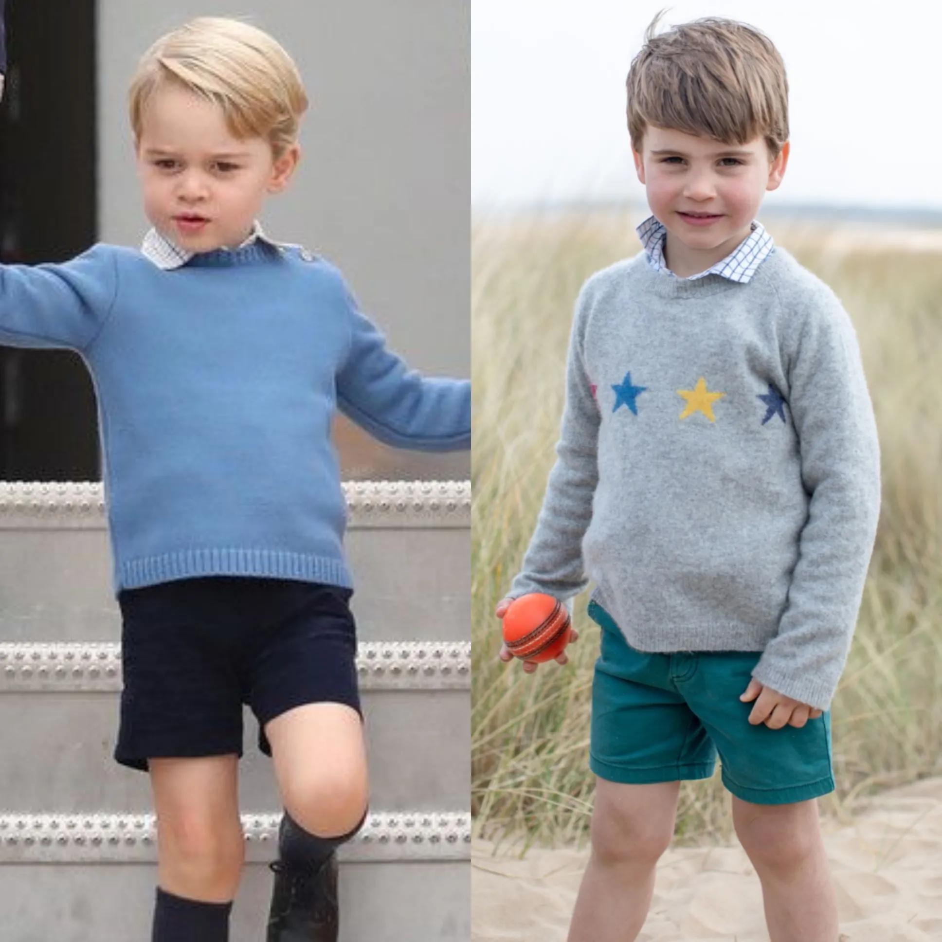 路易小王子全部图片,乔治路易小王子照片对比