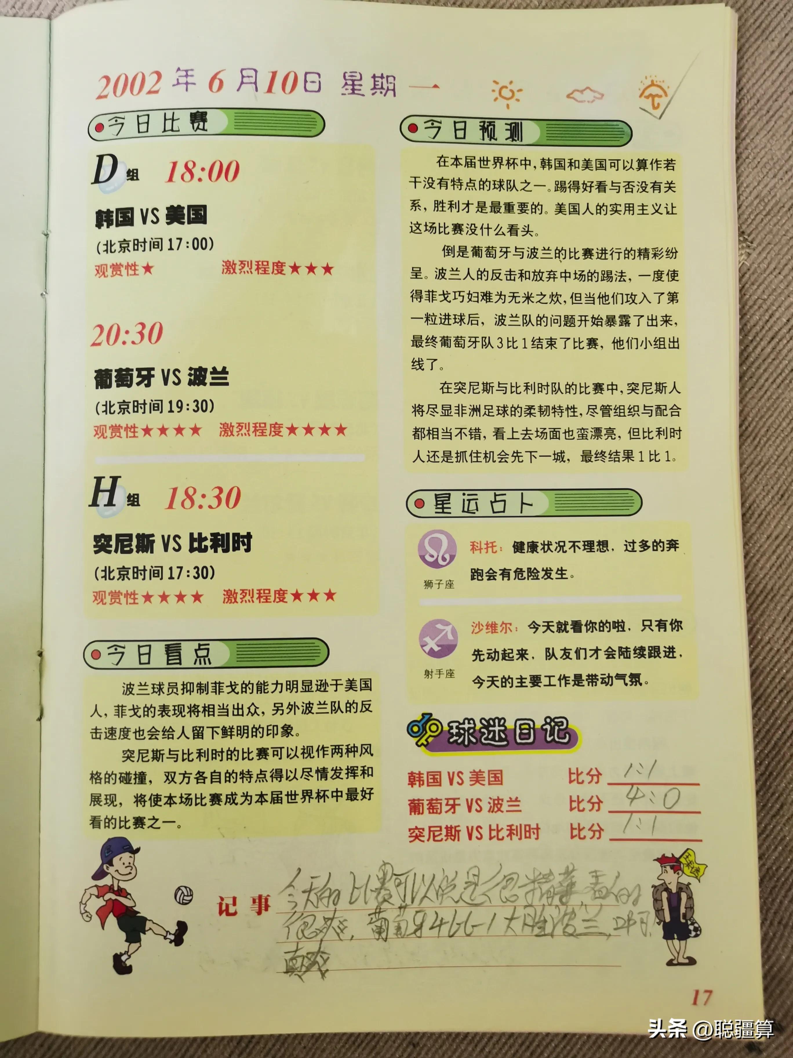 我与世界杯的二十年,我们的足球青春回忆