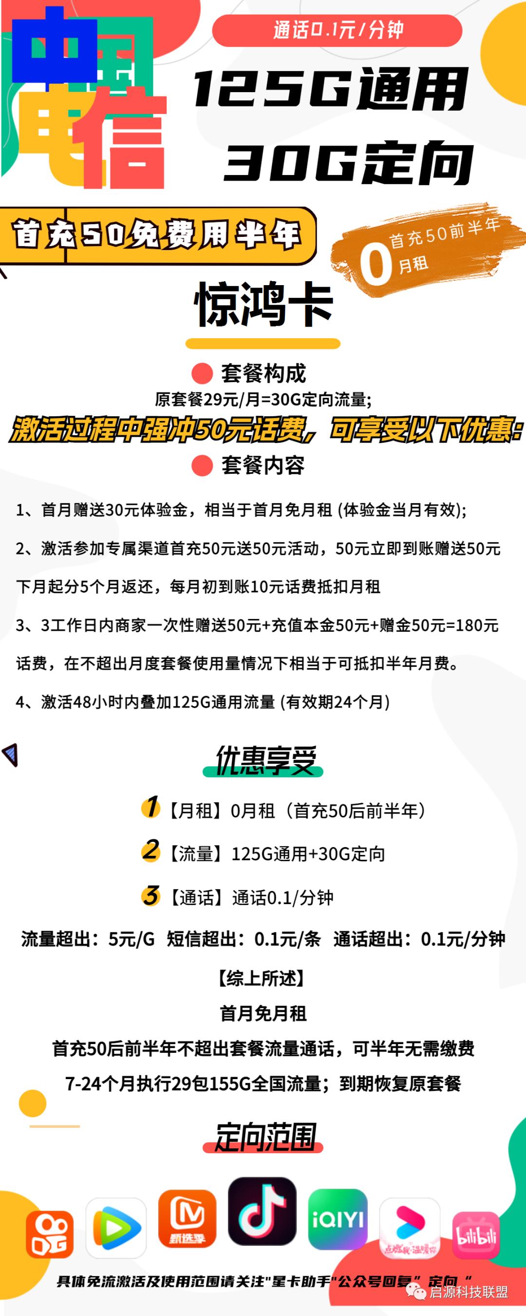 电信无限流量卡19元官方申请入口,电信星卡19元200g流量卡申请入口