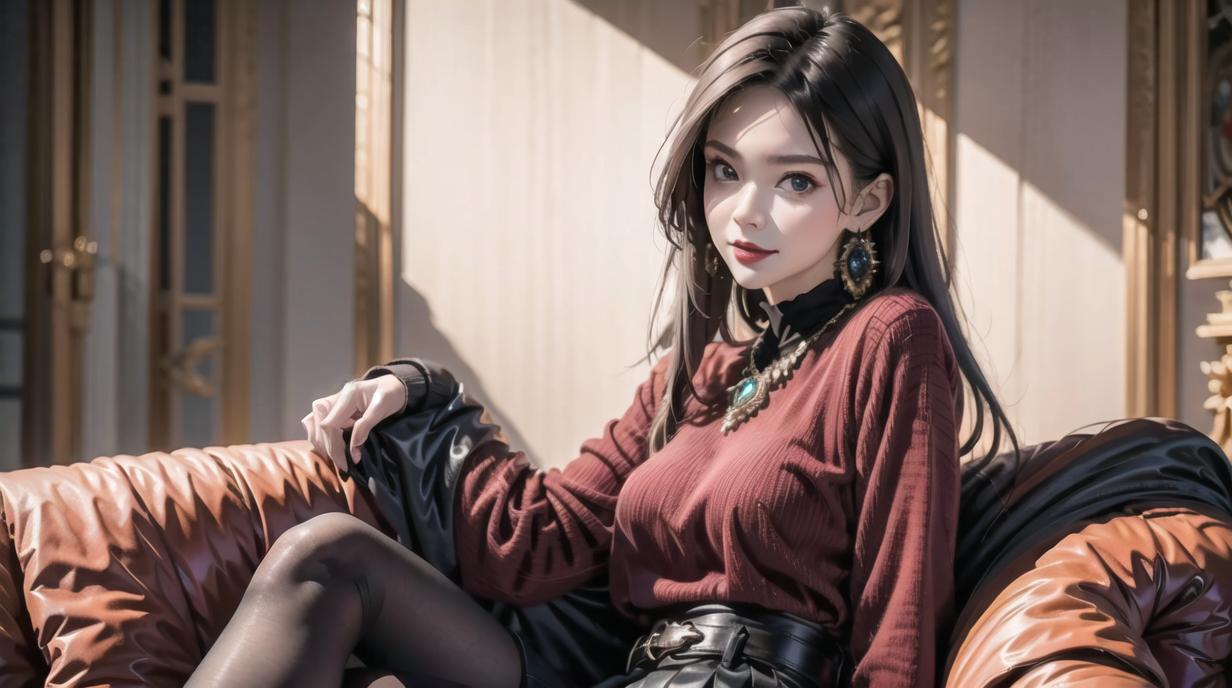 ai二次元少女美图,高颜值ai二次元美女图片