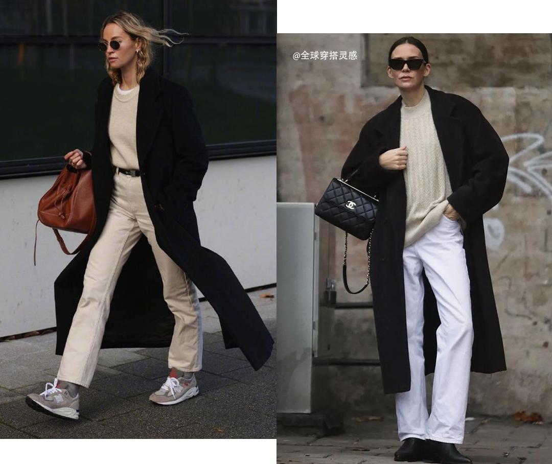 冬季呢子衣小个子穿搭,现在冬季上下衣穿搭