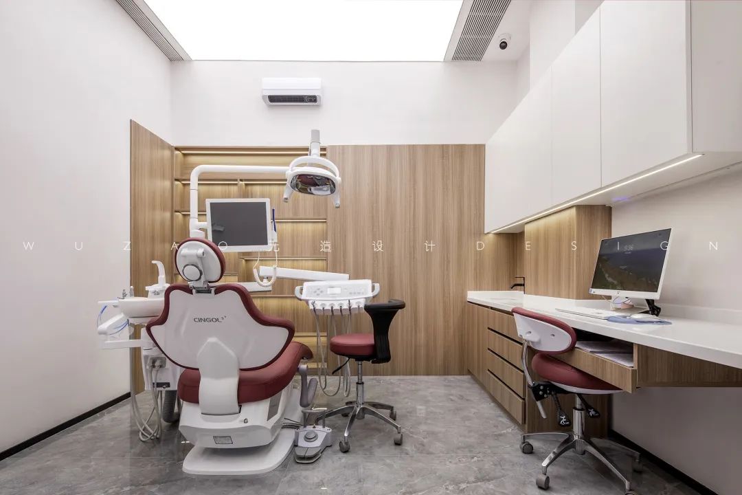 十多平方米牙科诊所装修设计风格,最新口腔装修设计效果图
