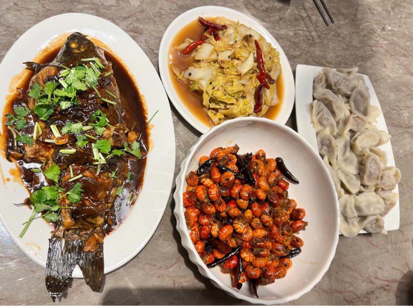 林更新晚餐图片,林更新晒自己的厨艺图网友评