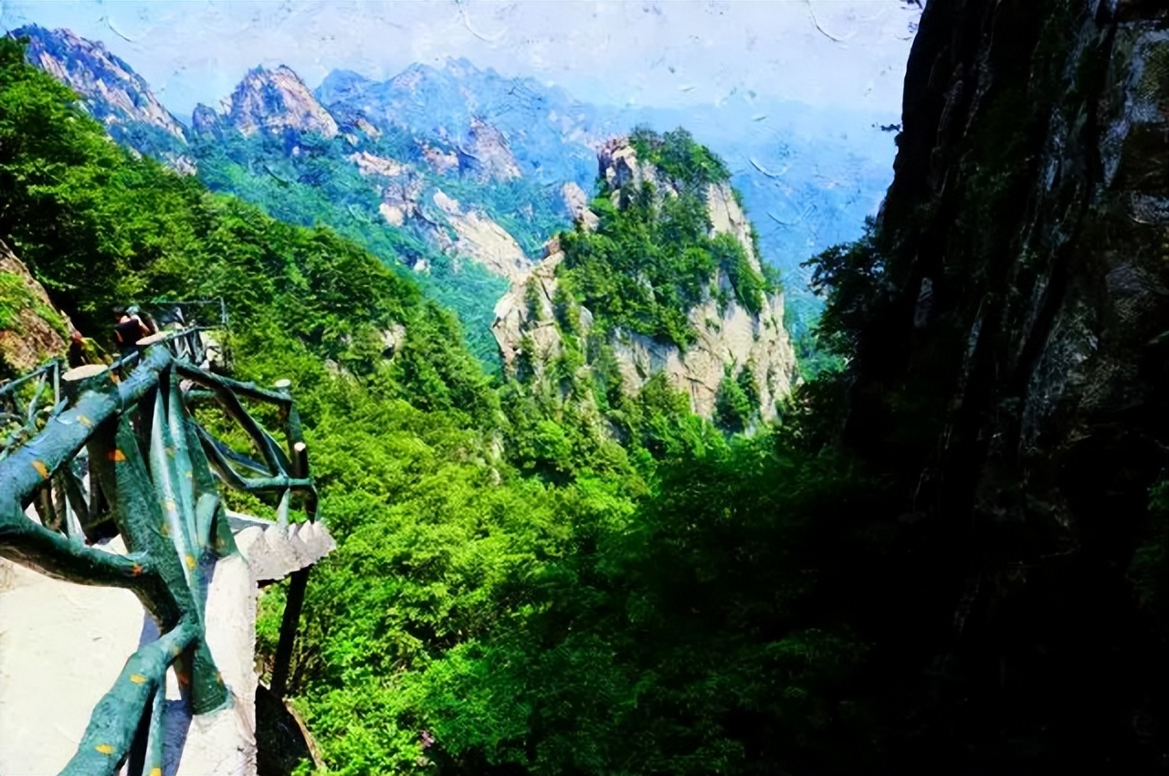 避暑康养天堂,大美尧山风景区