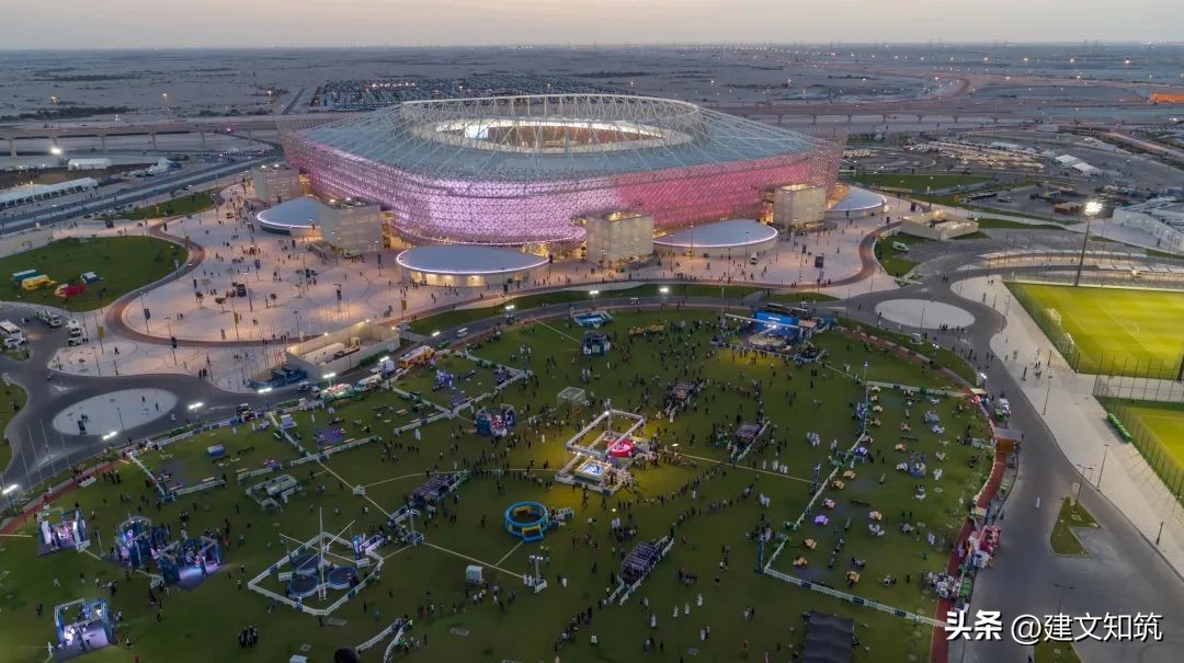 世界杯足球设计,2022年卡塔尔世界杯球场图片高清