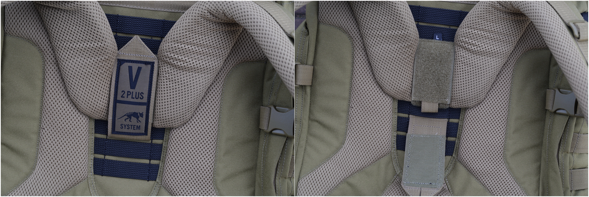 塔虎15l背包对比赫利肯背包,塔虎45l模块化战术背包橄榄绿