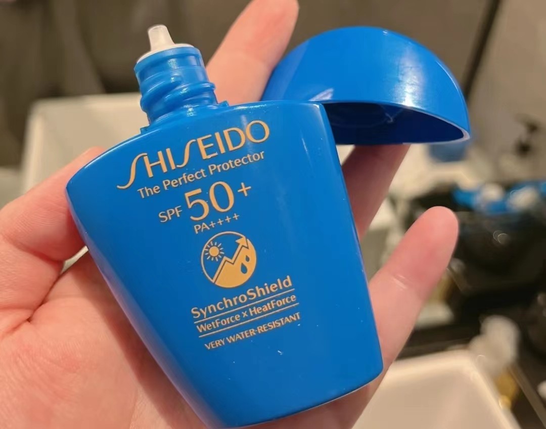 资生堂shiseido防晒霜大容量蓝胖子,资生堂蓝胖子防晒霜哪款适合油皮