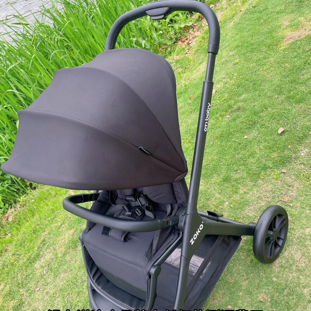 高景观婴儿车0-6个月躺睡测评,zoko婴儿车测试