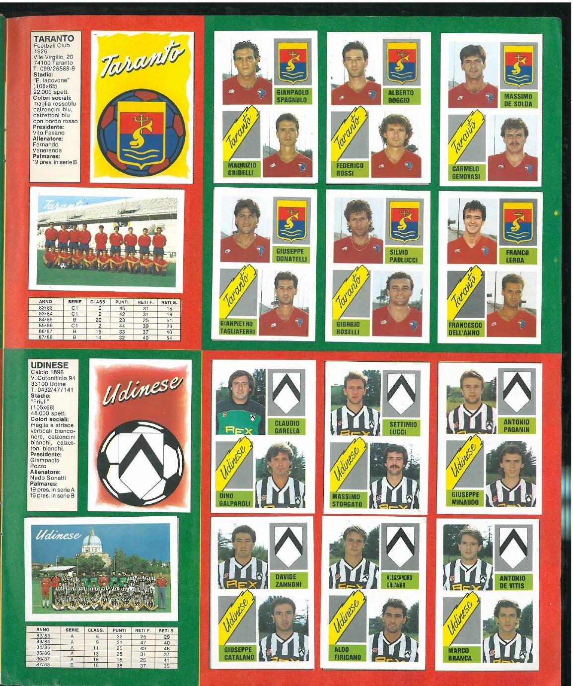 「忆意甲」一本意大利足球画册带你回顾1988/89赛季意甲联赛