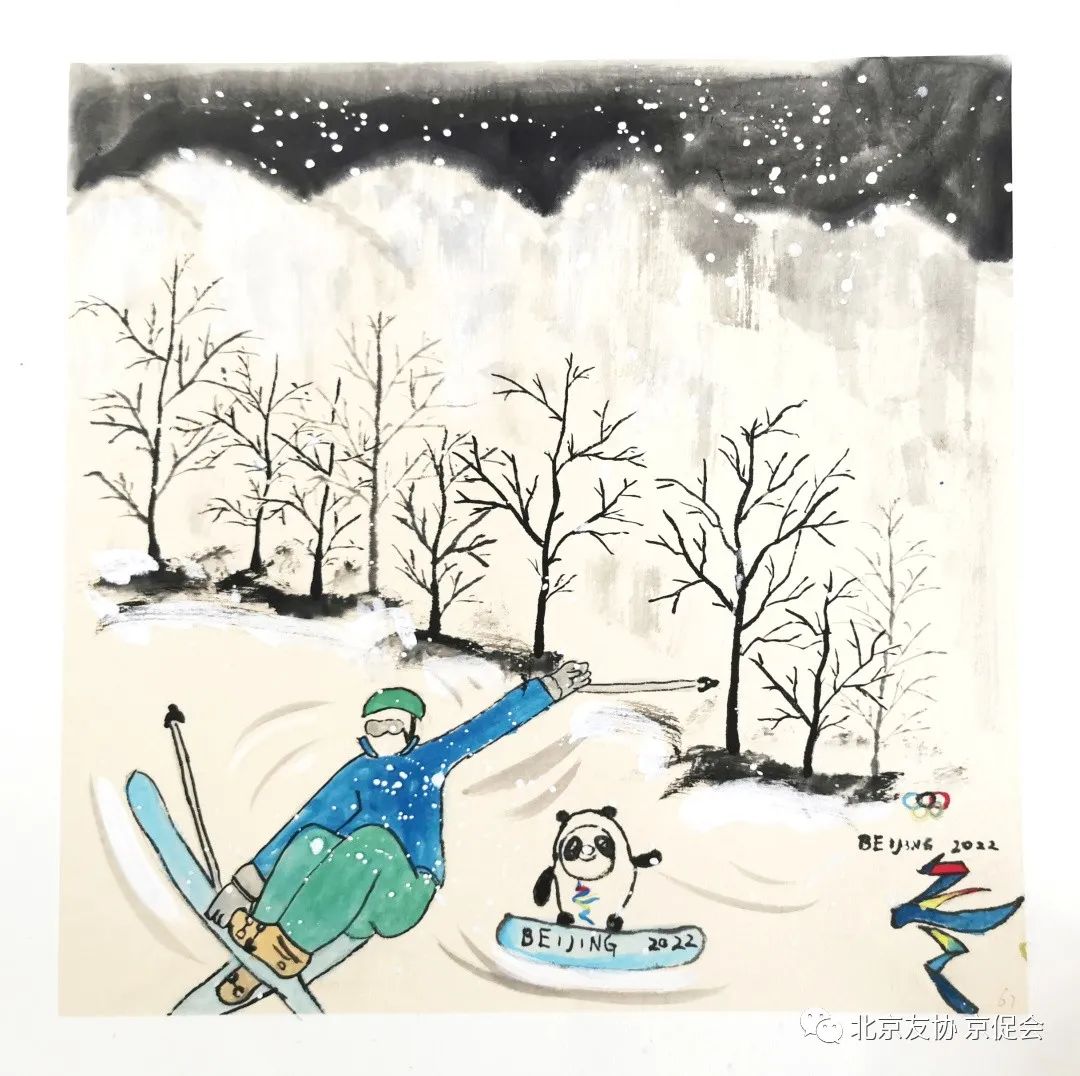 喜迎冬奥圆梦冰雪主题绘画,祝福冬奥国际青少年画展