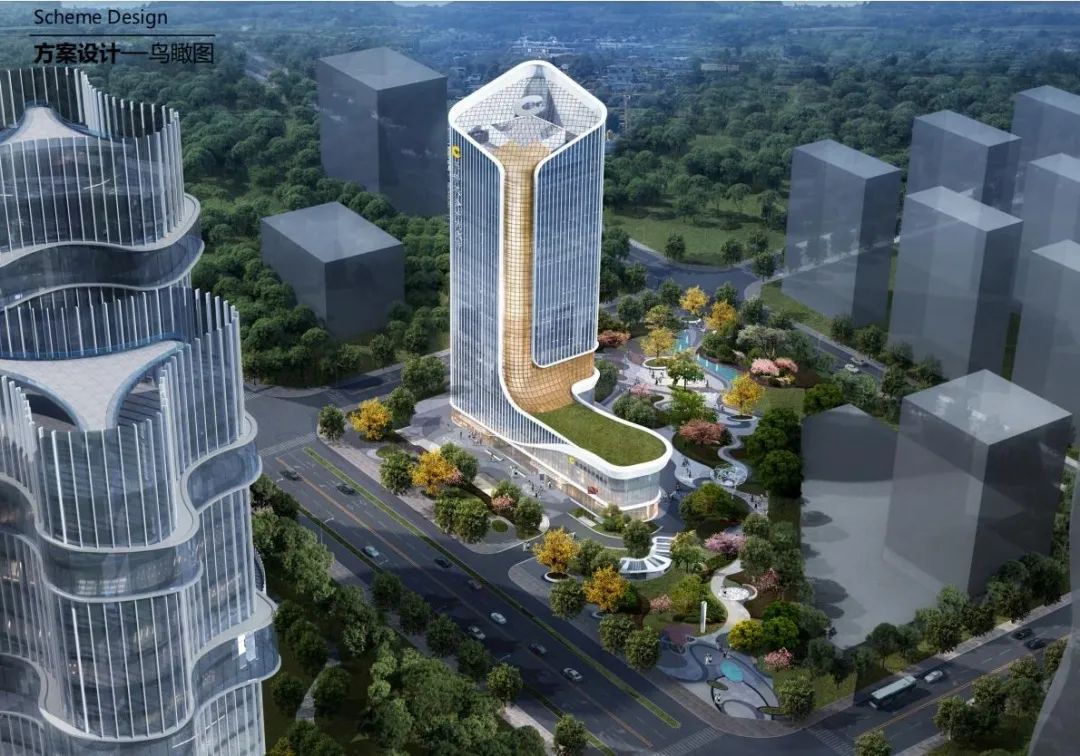 乐清未来高楼,乐清滨海未来社区效果图