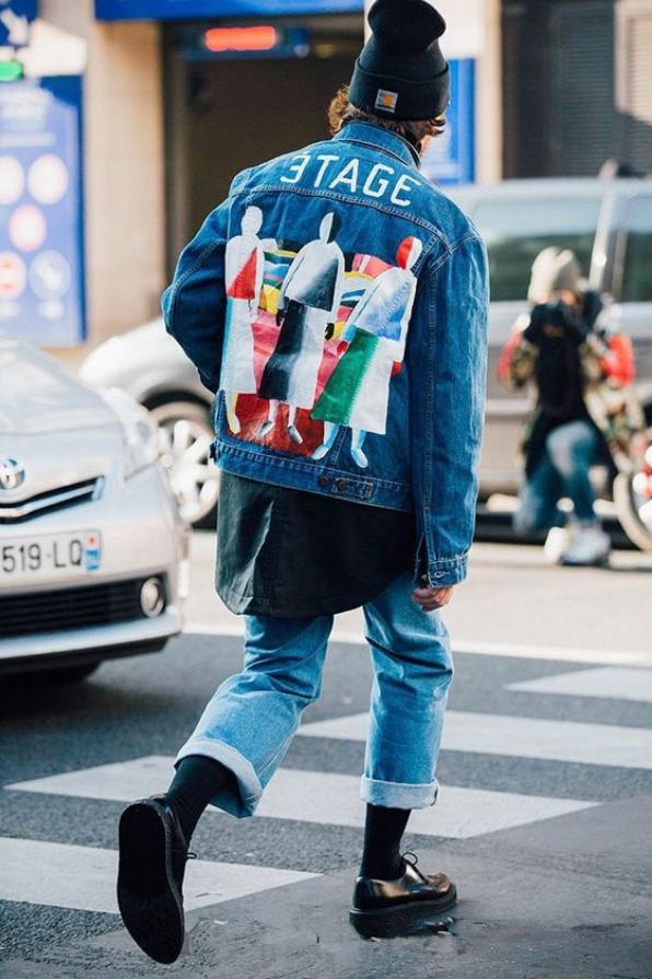 牛仔外套搭配什么裤子最好看男,牛仔外套搭配什么样的裤子好看男