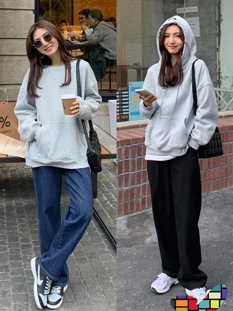 30-40岁女人卫衣减龄穿搭,减龄保暖卫衣