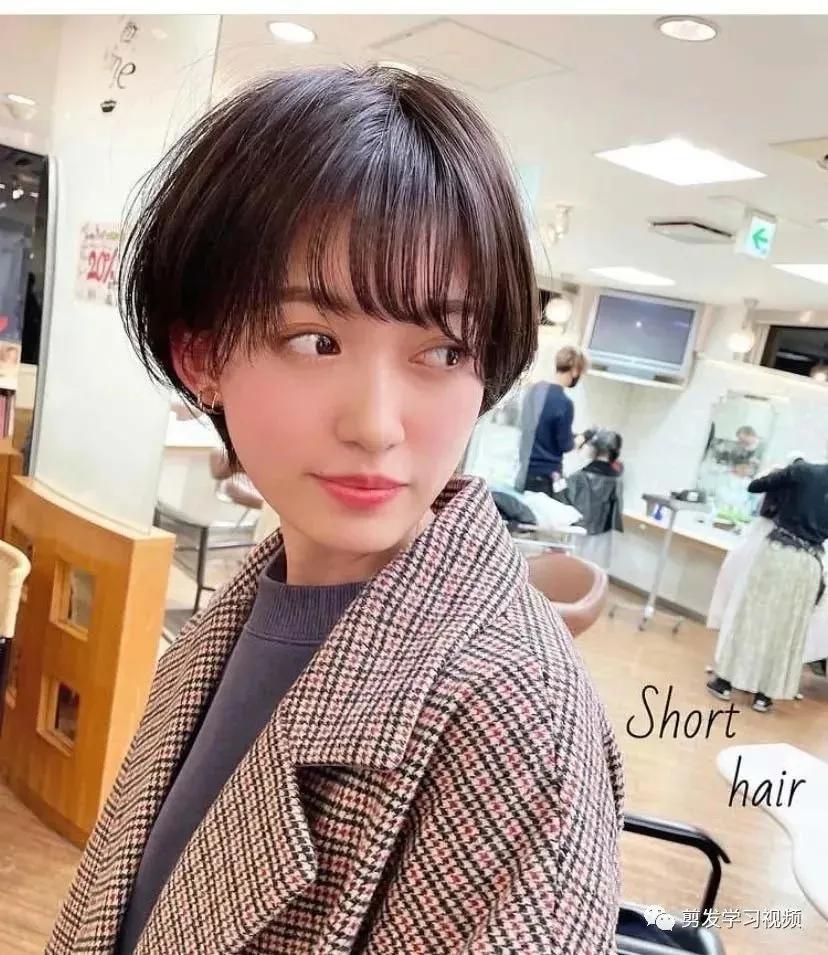 小圆脸短发发型,小圆脸短发发型图片
