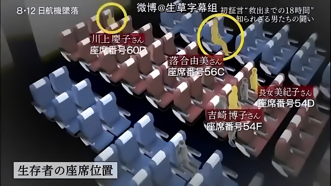 日航123空难4个幸存者还在吗,日航123空难真实视频