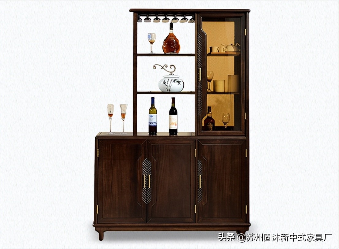 145平中式风格装修红木家具,145新中式三室二厅装修多少钱