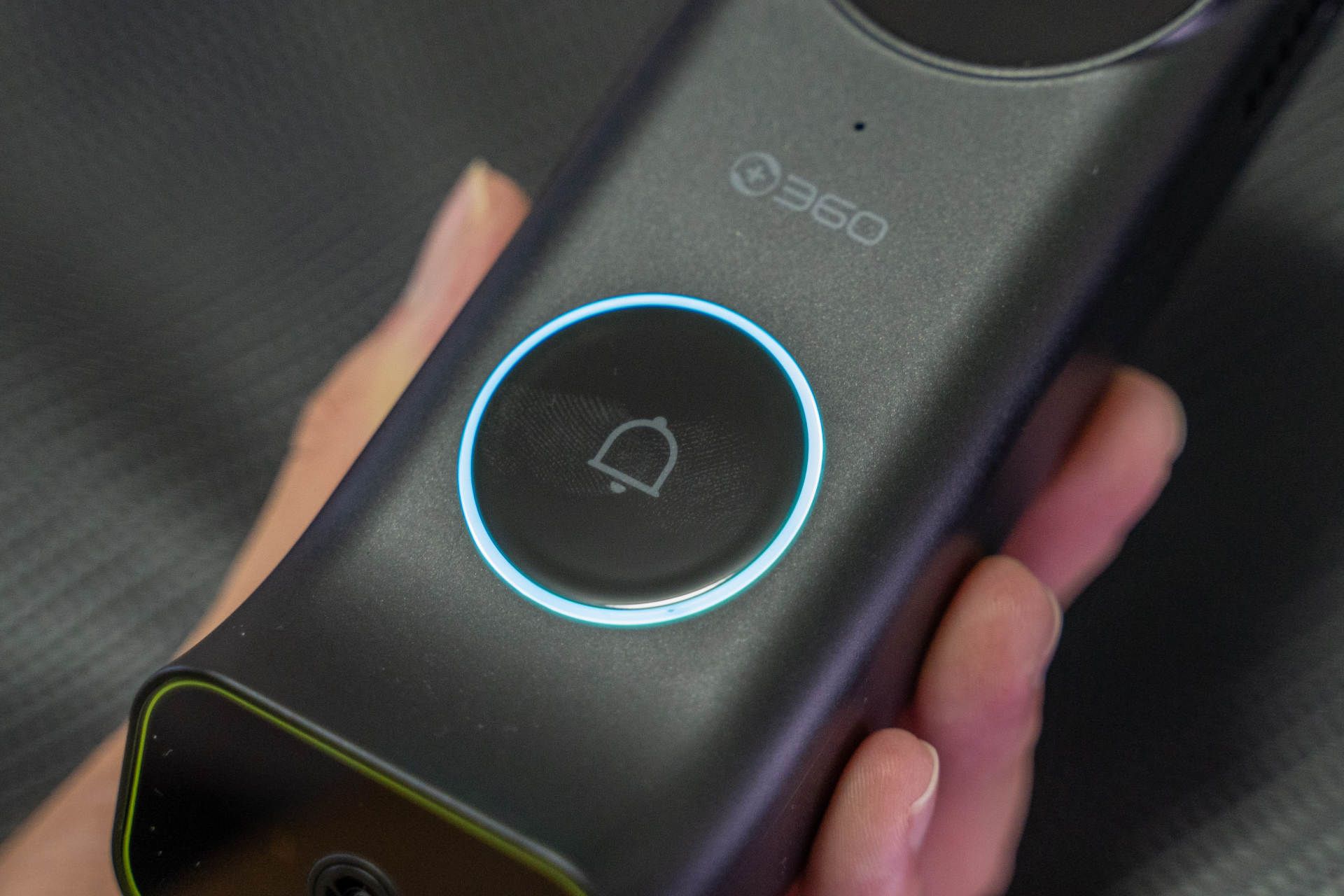 不插电可视门铃带显示屏无线,无需打孔家用门铃