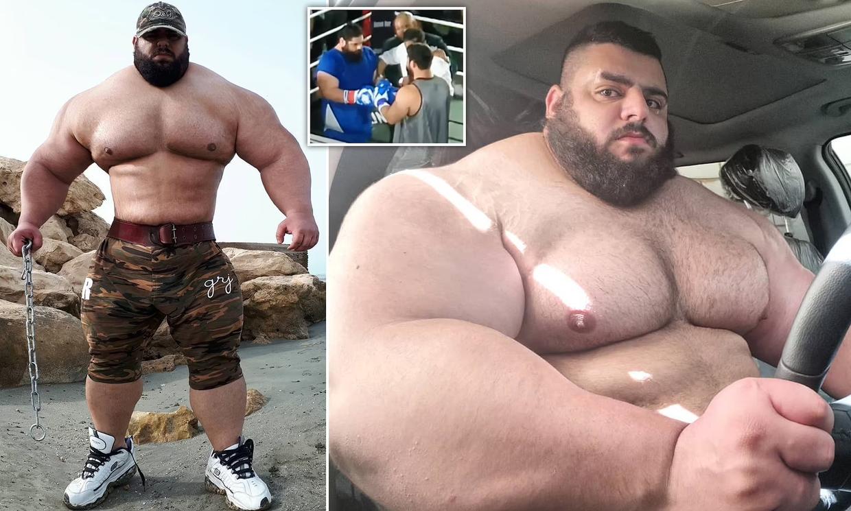 伊朗绿巨人格斗的视频,伊朗绿巨人被2分钟ko