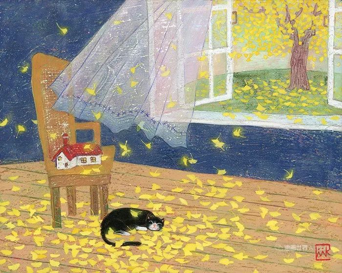 日本画家写生作品欣赏,日本水彩画家作品欣赏超美