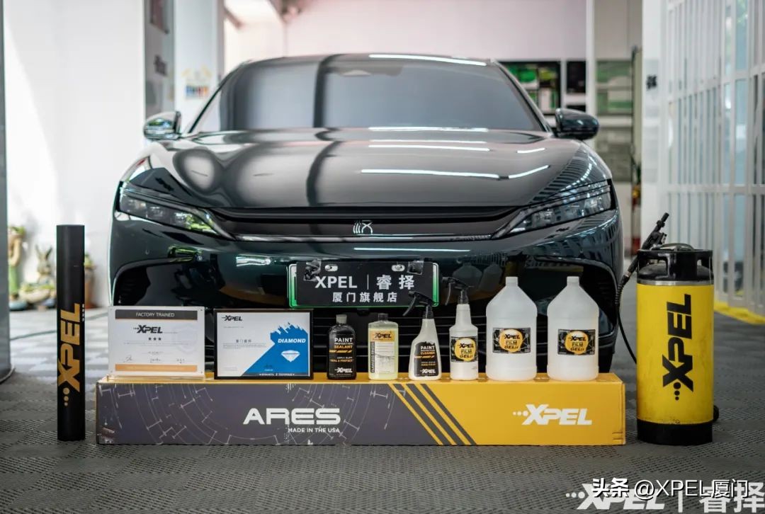 厦门汽车贴膜隔热膜,深圳比亚迪汉车衣贴膜