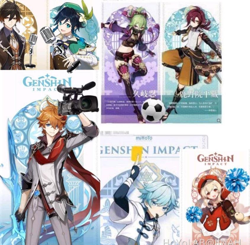 原神：当原神开展运动会，胡桃鹿野院踢足球，绫华甘雨动作亮了