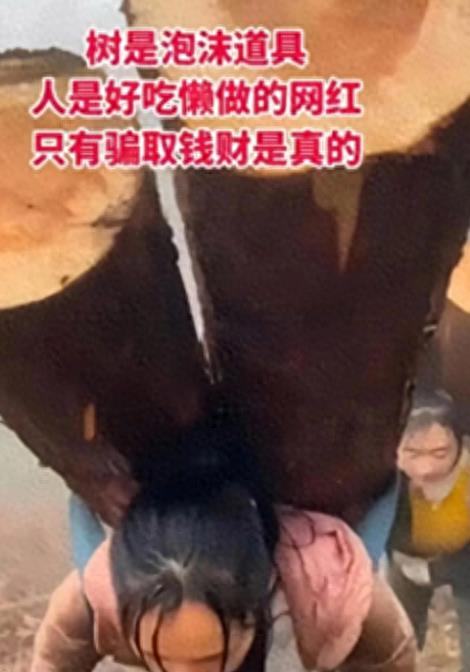 想不到吧!这就是大凉山网红主播下山背着的木头,居然是空心的