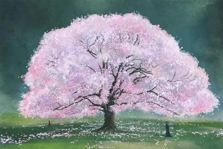一棵开花的树最主要的意境,一棵开花的树创造了什么意境