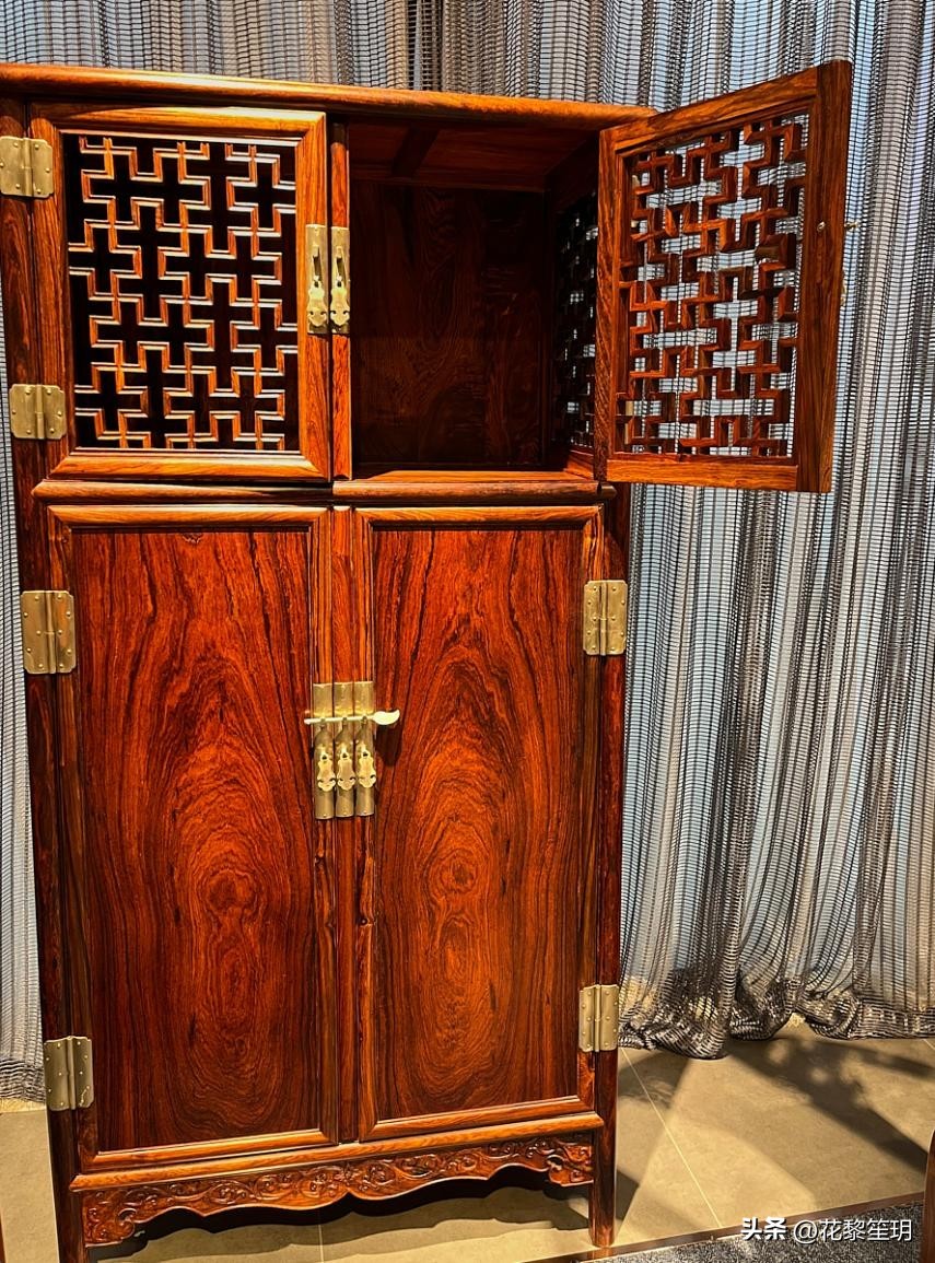黄花梨圆角柜,黄花梨圆角柜视频