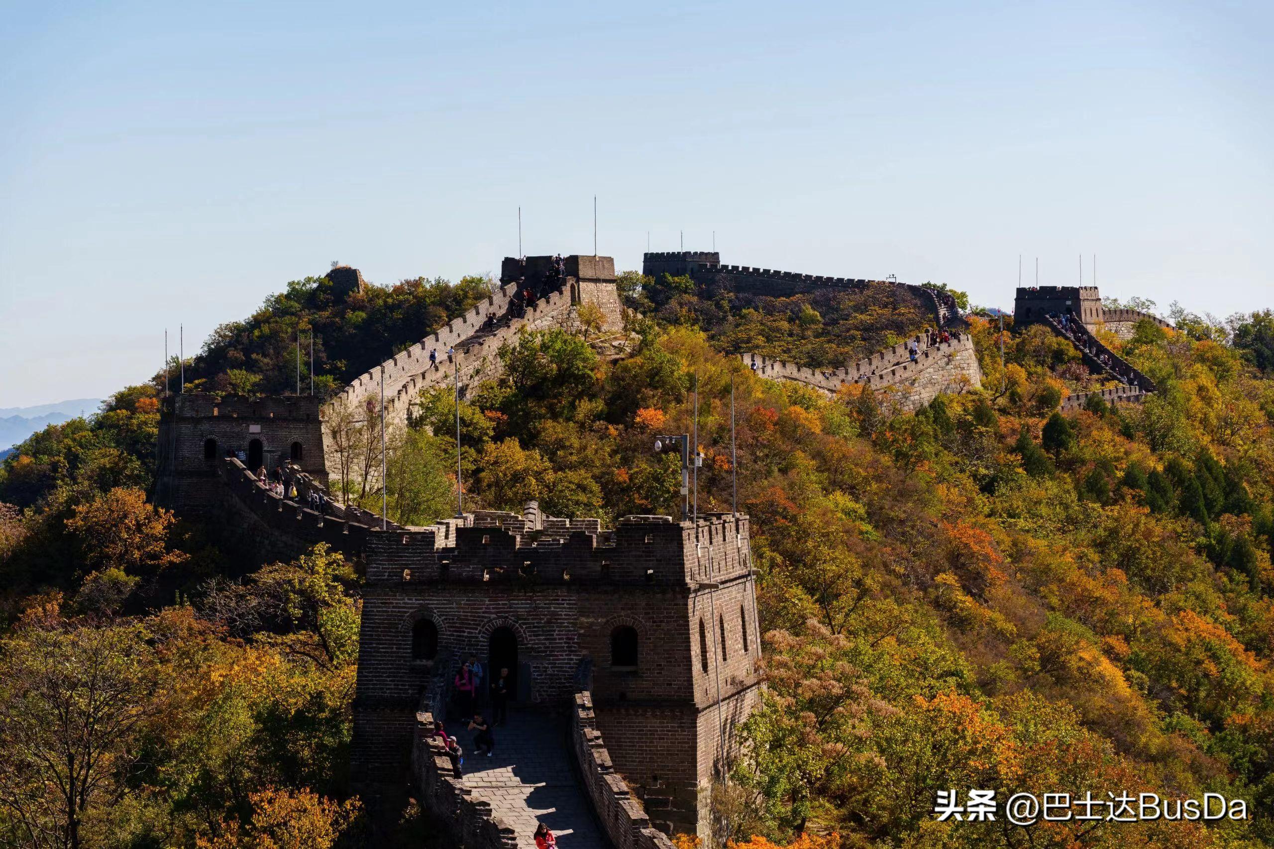 慕田峪长城是哪个区的,慕田峪长城一日游攻略图