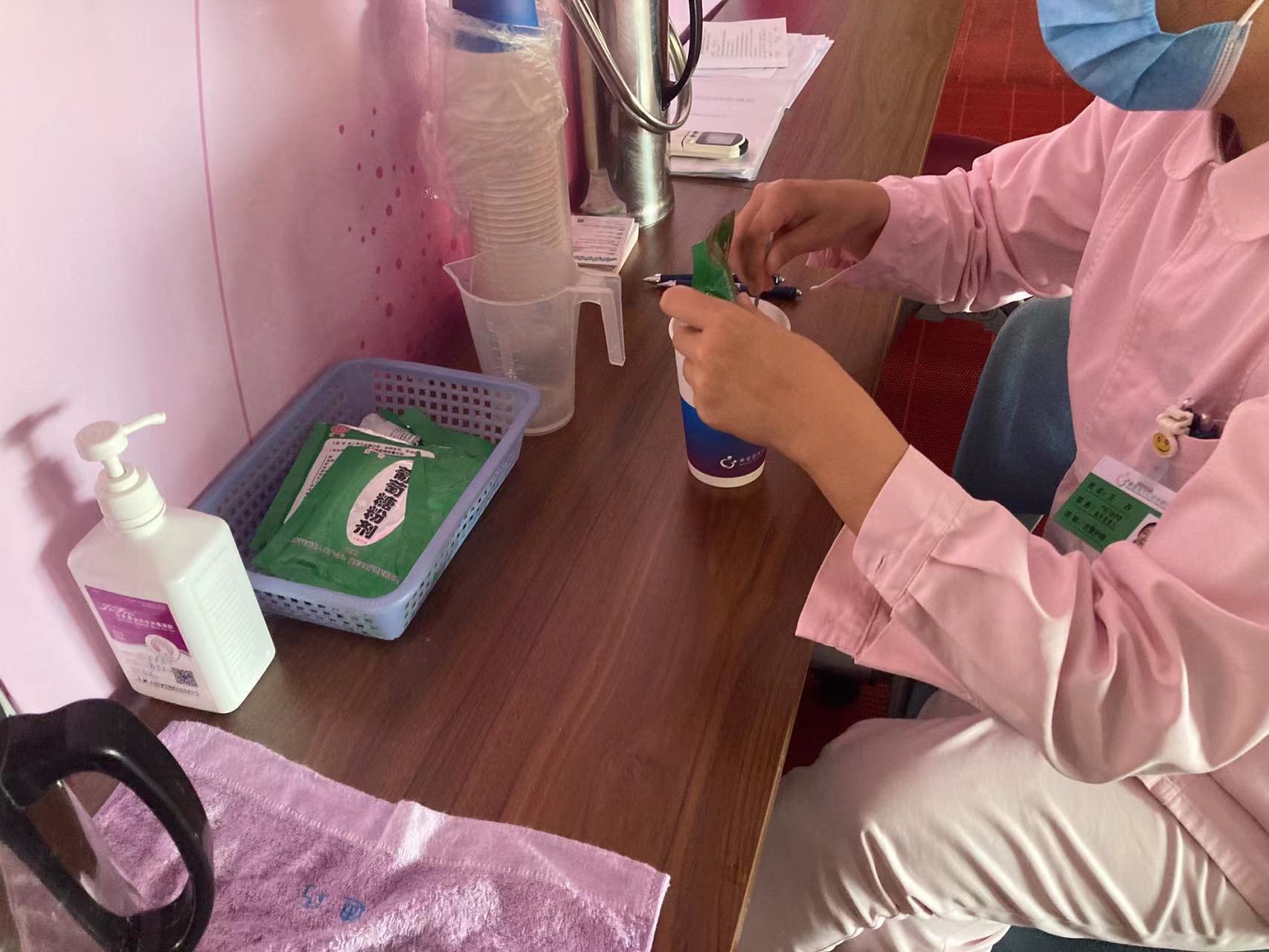 产检葡萄糖液体怎么喝,孕妇产检感人的日记