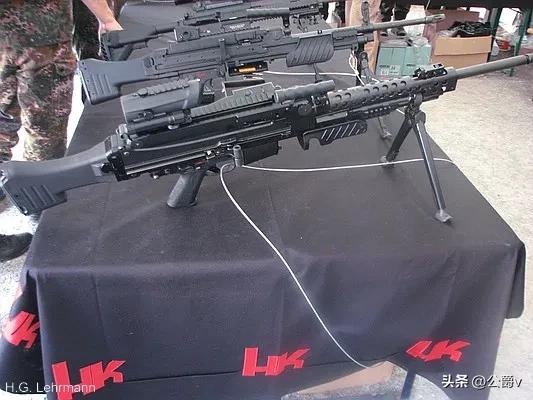 德国hkmg5通用机枪,德国hk系列重机枪