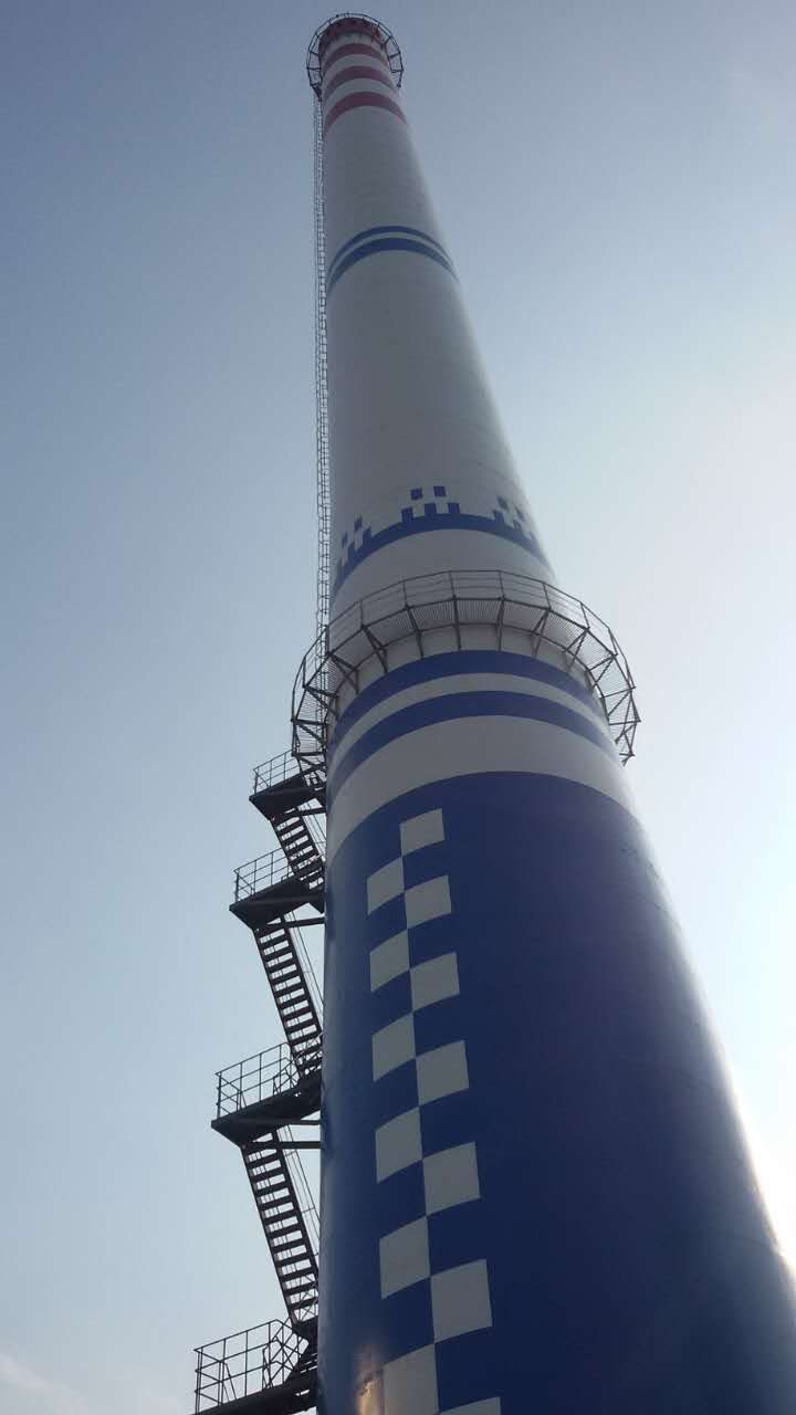 太原烟囱钢梯制作安装方法,水泥烟囱爬梯护网防腐