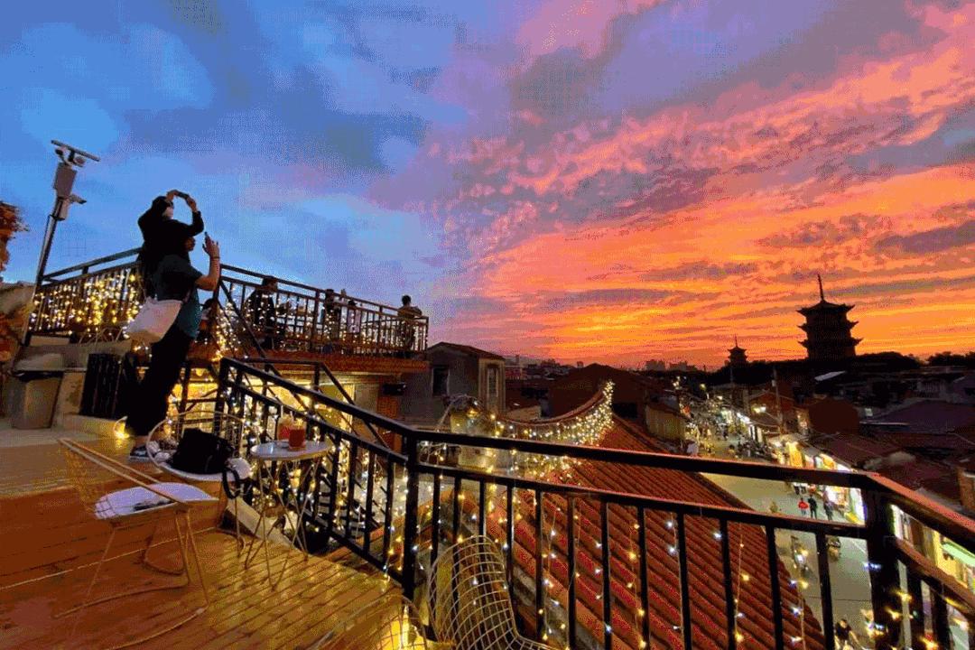 泉州西街天台网红打卡地,泉州西街天台