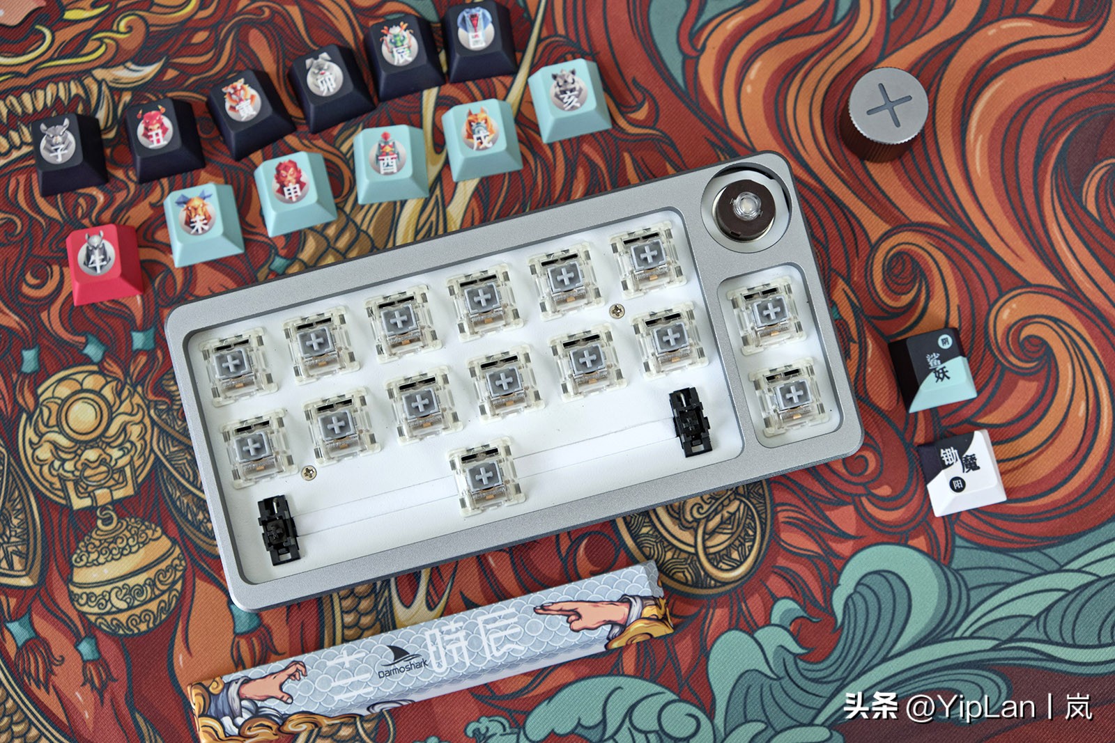 鲨妖锄魔，十二时辰，DarmosharkKT15三模小键盘分享