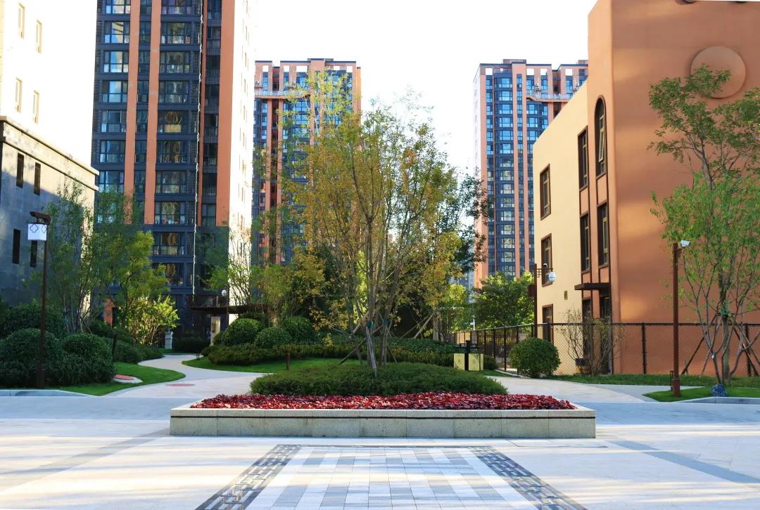 「园臻®作品」廊坊俪景嘉园“桃夭”主题景观之营造