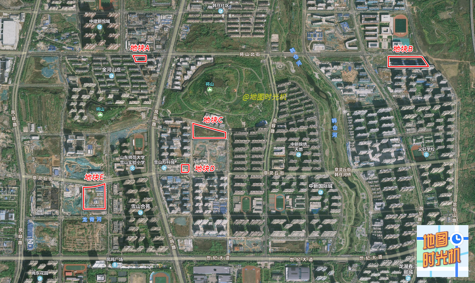 济南市雪山片区地图,济南华山片区和雪山片区该如何选