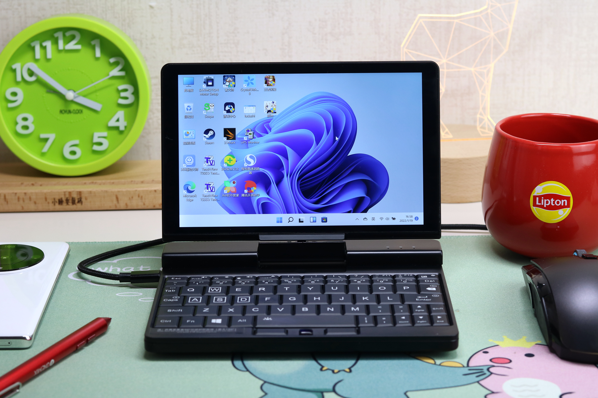 壹号本工程师笔记本电脑测评,壹号工程师7寸笔记本