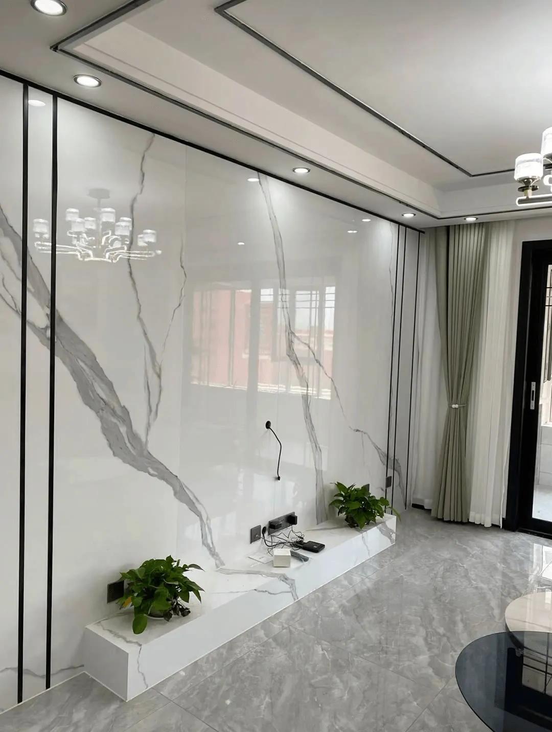 沙发背景墙简单大方好看,30款最新背景墙设计